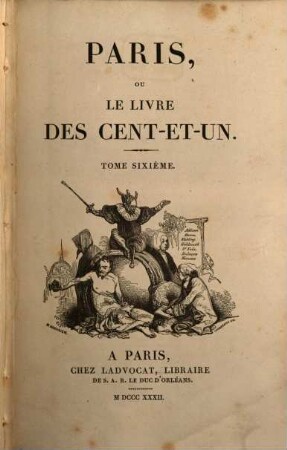 Paris, ou le livre des cent-et-un, 6