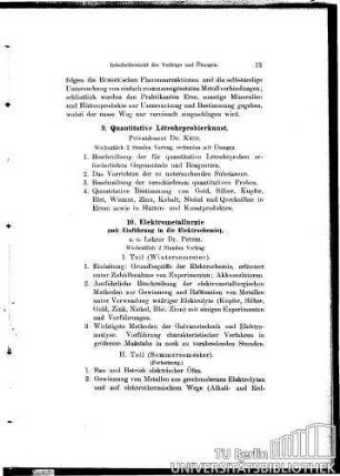 10. Elektrometallurgie