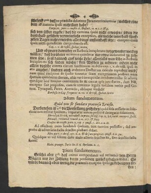 3tium fundamentum