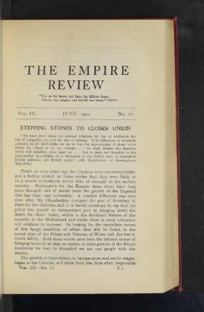 Vol. III. June, 1902. No. 17.