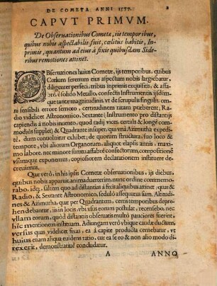Tychonis Brahe Dani, De Mvndi Aetherei Recentioribvs Phaenomenis : Liber Secvndvs