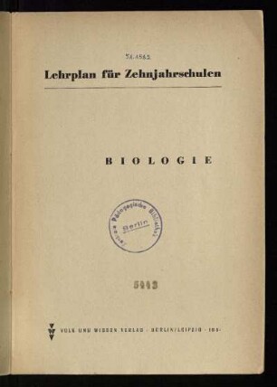 Biologie