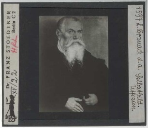 Cranach, Bildnis Lucas Cranach des Älteren (Florenz Uffizien 1631)