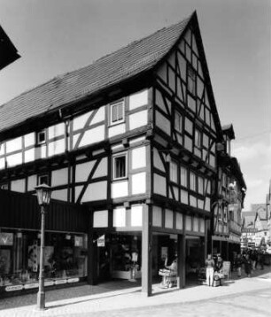 Fachwerkhaus (Fachwerkwohnhaus); Alsfeld, Mainzer Tor 3