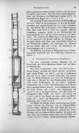 Fig. 34. Neue Kanalüberbrückung der Berlin-Potsdamer Eisenbahn
