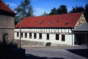 Außenansicht der Porzellanmassemühle