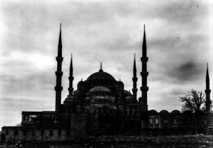 Moschee in Istanbul (Deutsche Indien-Expedition 1926/1929 - Rückreise: Irak-Syrien-Libanon-Türkei)