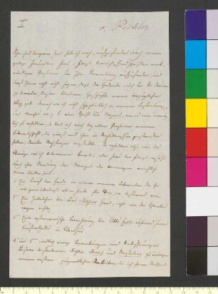 Brief von Pichler, Karoline an Goethe, Johann Wolfgang von