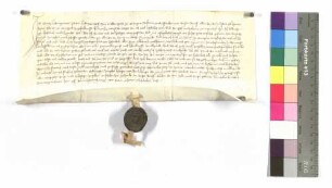 Conz Leder, Gerber, Bürger zu Öhringen (Orengew), Gefängnis; Siegel: Hans von Berlichingen.