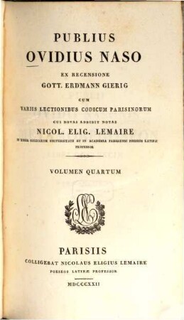 Publius Ovidius Naso, 4