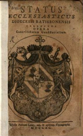 Status ecclesiasticus Dioecesis Ratisbonensis. 1790, 1790