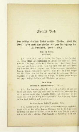 Karl der Große. (768 - 814.)