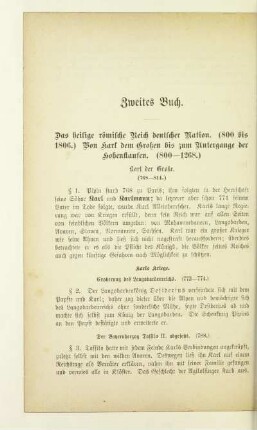 Karl der Große. (768 - 814.)