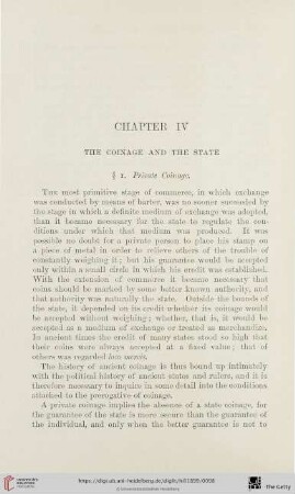 Chapter IV: The Conage and the State