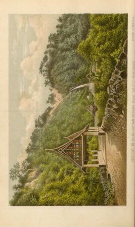 Gezicht in de kloof van Padang naar Padang-Pandjang