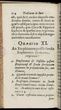 Quæstio XI. - Quæstio XIII.