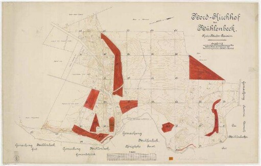 Nordkirchhof Mühlenbeck - Lageplan/Topografische Karte