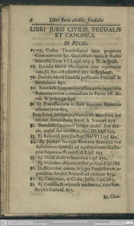 Libri Iuris Civilis, Feudalis Et Canonici