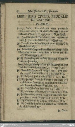 Libri Iuris Civilis, Feudalis Et Canonici