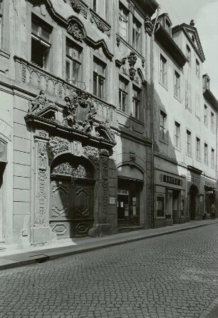 Zittau, Innere Weberstraße 20. Wohnhaus "Grätzsches Haus" (um 1710/1717. Straßenansicht