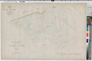 Erlinghausen (Marsberg), Separation Erlinghausen, Bl.1 Brouillonkarte 1 Flur 1