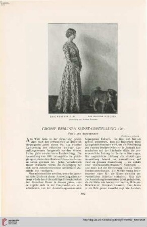 Grosse Berliner Kunstausstellung 1901