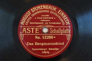 Das Bergmannskind : [Lied op. 115] / [Text und Musik: Hans Bastyr]