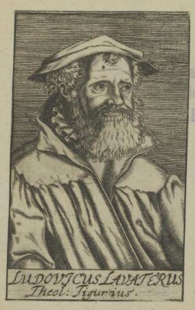 Bildnis des Ludovicus Lavaterus