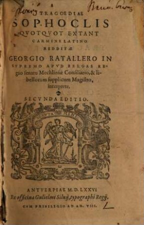 Tragoediae Sophoclis quotquot extant