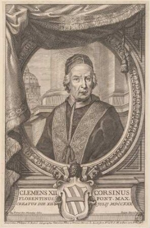 Bildnis Klemens XII. (1652-1740), Papst
