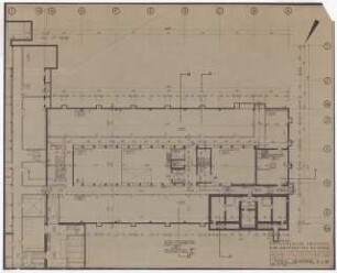 Physikalische Institute der Universität Köln: 1. Physik Grundriss KG, 1:100