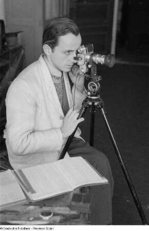 Fotograf mit Fotoapparat