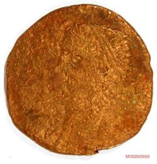 Römische Münze, Nominal As, Prägeherr Caligula für Agrippa, Prägeort Rom, Original