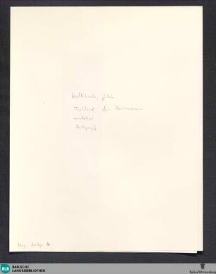 Festlied - Don Mus. Autogr. 16 : harmonium; A|b; StrK WoO 4.37