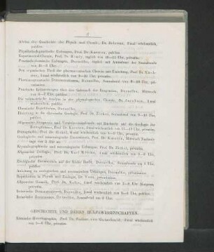 Geschichte Und Deren Hilfswissenschaften.