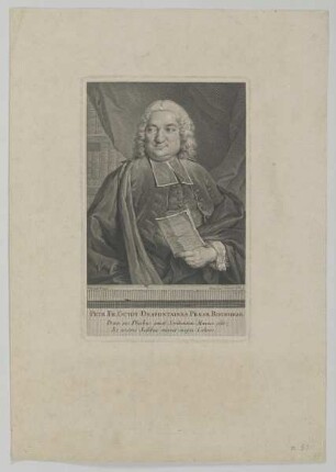 Bildnis des Petr. Fr. Guyot Desfontaines