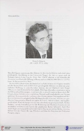 Marcello Gigante (20.1.1923 - 22.11.2001)
