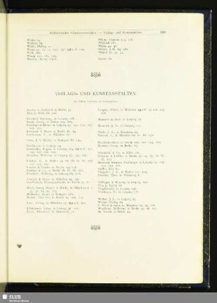 Verlags- Und Kunstanstalten