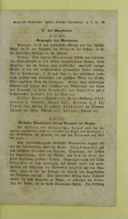 II. Die Macedonier