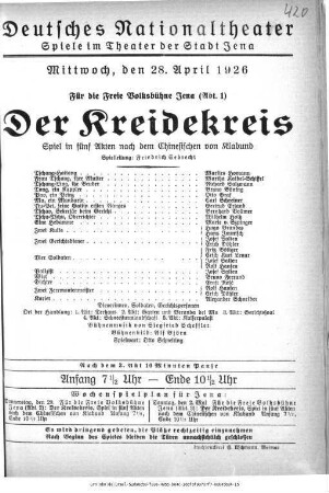 Der Kreidekreis