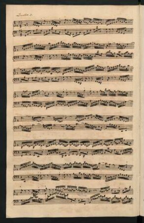 Stücke für Tasteninstrument; cemb; G-Dur; BWV 804