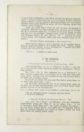 2. Der Türkenkrieg