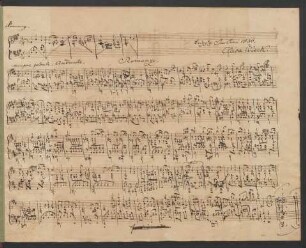 Quatre pièces caractéristiques. Auszüge; pf; H-Dur; op.5,3