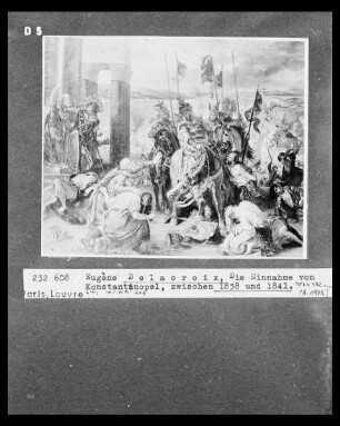 Der Einzug der Kreuzfahrer in Konstantinopel