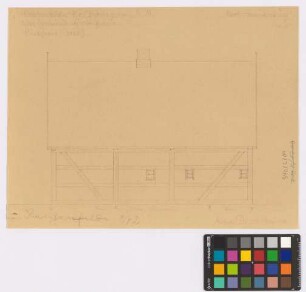 Reichenfelde (Kreis Königsberg/Neumark): Gemeindehirtenhaus. Westansicht