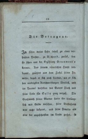 Die Betrogene