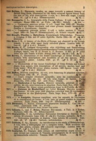 Antiquarischer Anzeiger von Joseph Baer & Co., Frankfurt a.M.. 278. 1878, April
