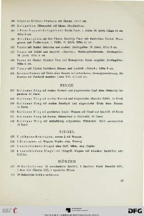 Ringe (Nr. 167-172)