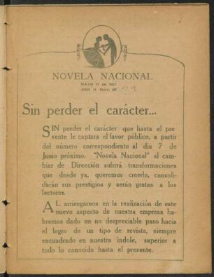 Sin peder el carácter...