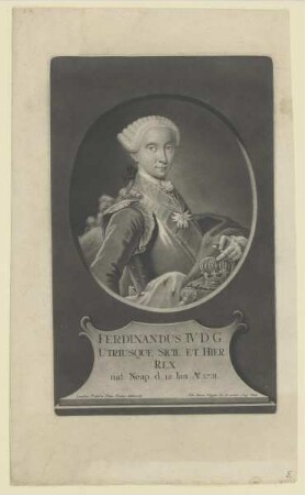 Bildnis des Ferdinandus IV